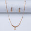 Luxeton GOLD NECKLACE EARRING-DSC03434